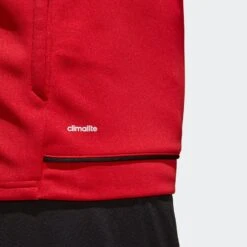 ADIDAS Men's Tiro 17 Training Jacket - Power Red/Black/White -Optimal Sportswear Store BQ8196 6