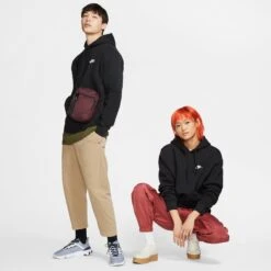 Men's Nike Sportswear Club Fleece Pullover Hoodie - Black/Black/White 13 Men's Nike Sportswear Club Fleece Pullover Hoodie - Black/Black/White -Optimal Sportswear Store BV2654 010 PHCFM001 2000