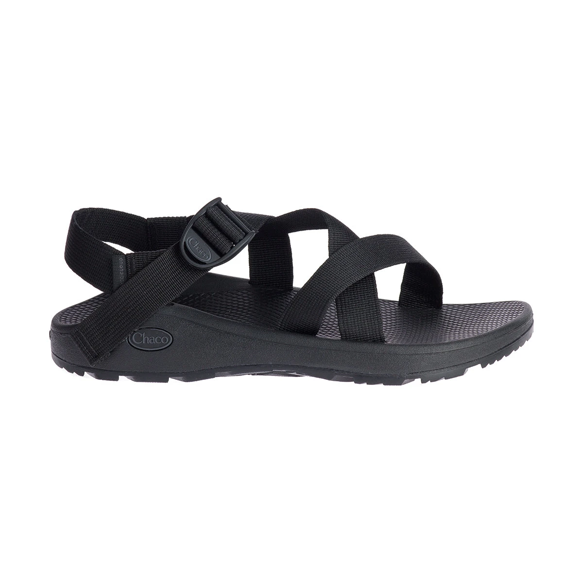 Chaco Men's Z Cloud Sandal - Solid Black- Wide (2E) 3 Chaco Men's Z Cloud Sandal - Solid Black- Wide (2E)