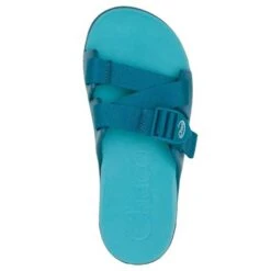 Chaco Women's Chillos Slide - Ocean Blue- Regular (B) -Optimal Sportswear Store CHAW JCH109118 022221 S22 TOP