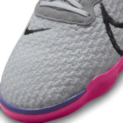 Unisex Nike React Gato IC Soccer Shoe- Lt Smoke Grey/Black -Optimal Sportswear Store CT0550 056 PHSYD001