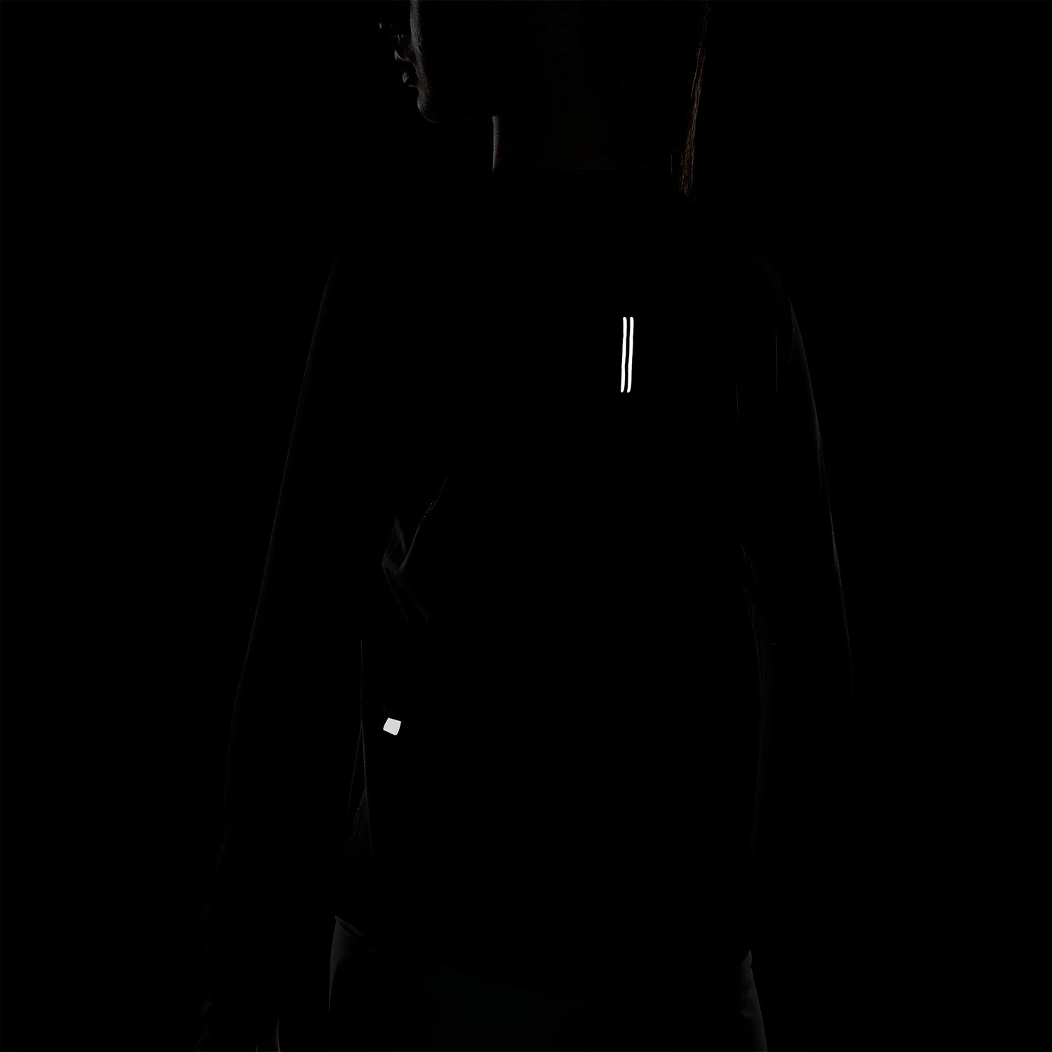 Women's Nike Element Crew - Black/Reflective Silver 15 Women's Nike Element Crew - Black/Reflective Silver - Image 13