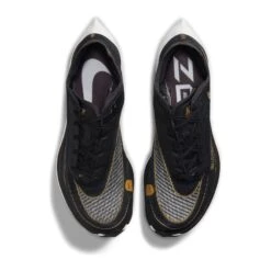 Nike Women's ZoomX Vaporfly Next % 2 Racing Shoe - Black/White/Metallic Gold Coin - Regular (B) -Optimal Sportswear Store CU4123 001 PHCTH001 1500