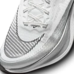 Nike Women's ZoomX Vaporfly Next% 2 Running Shoe - White/Black-Metallic Silver - Regular (B) 16 Nike Women's ZoomX Vaporfly Next% 2 Running Shoe - White/Black-Metallic Silver - Regular (B) -Optimal Sportswear Store CU4123 100 PHSYD001 1