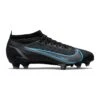 Nike Unisex Mercurial Vapor 14 Pro FG Soccer Shoe - Black/Black/Iron Grey - Regular (D) -Optimal Sportswear Store CU5693 004 PHSRH000 2000