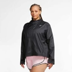 Women's Nike Essential Jacket - Black 14 Women's Nike Essential Jacket - Black -Optimal Sportswear Store CZ2851 010 PHSFM001 1