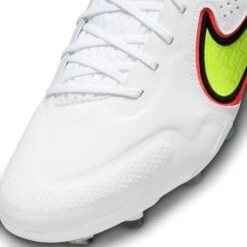 Nike Unisex Tiempo Legend 9 Elite FG Soccer Shoe - White/Volt/Bright Crimson - Regular (D) -Optimal Sportswear Store CZ8482 176 PHSYD001 2000