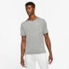 Nike Men's Rise 365 Short Sleeve Top - Smoke Grey -Optimal Sportswear Store CZ9184 084 PHSFM001 1