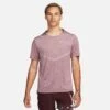 Nike Men's DriFit Rise 365 Short Sleeve - Dark Beetroot 2 Nike Men's DriFit Rise 365 Short Sleeve - Dark Beetroot -Optimal Sportswear Store CZ9184 638 PHSFM001