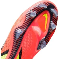 Nike Unisex Phantom GT2 Elite Dynamic Fit FG Soccer Shoes - White/Bright Crimson/Volt - Regular (D) -Optimal Sportswear Store CZ9889 167 PHSUD001 2000