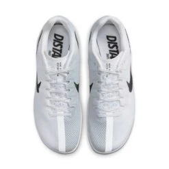 Unisex Nike Zoom Rival Track And Field Distance Spikes - White/Black/Metallic Silver - Regular (D) -Optimal Sportswear Store DC8725 100 PHCTH001 1