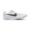 Unisex Nike Zoom Rival Track And Field Distance Spikes - White/Black/Metallic Silver - Regular (D) -Optimal Sportswear Store DC8725 100 PHSRH000 1