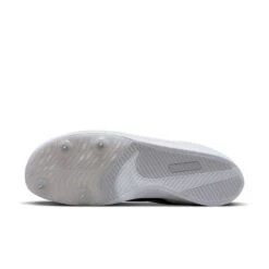 Unisex Nike Zoom Rival Track And Field Distance Spikes - White/Black/Metallic Silver - Regular (D) -Optimal Sportswear Store DC8725 100 PHSUH000 1