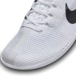 Unisex Nike Zoom Rival Track And Field Distance Spikes - White/Black/Metallic Silver - Regular (D) -Optimal Sportswear Store DC8725 100 PHSYD001 1