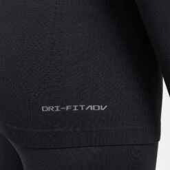 Women's Nike Dri-FIT ADV Seamless Long Sleeve Top - Black/Reflective Silver -Optimal Sportswear Store DD0593 010 PHSYM002 2000