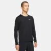 Men's Nike Dri-FIT Miler Long Sleeve Running Top - Black/Reflective Silver -Optimal Sportswear Store DD4576 010 PHSFM001 2000