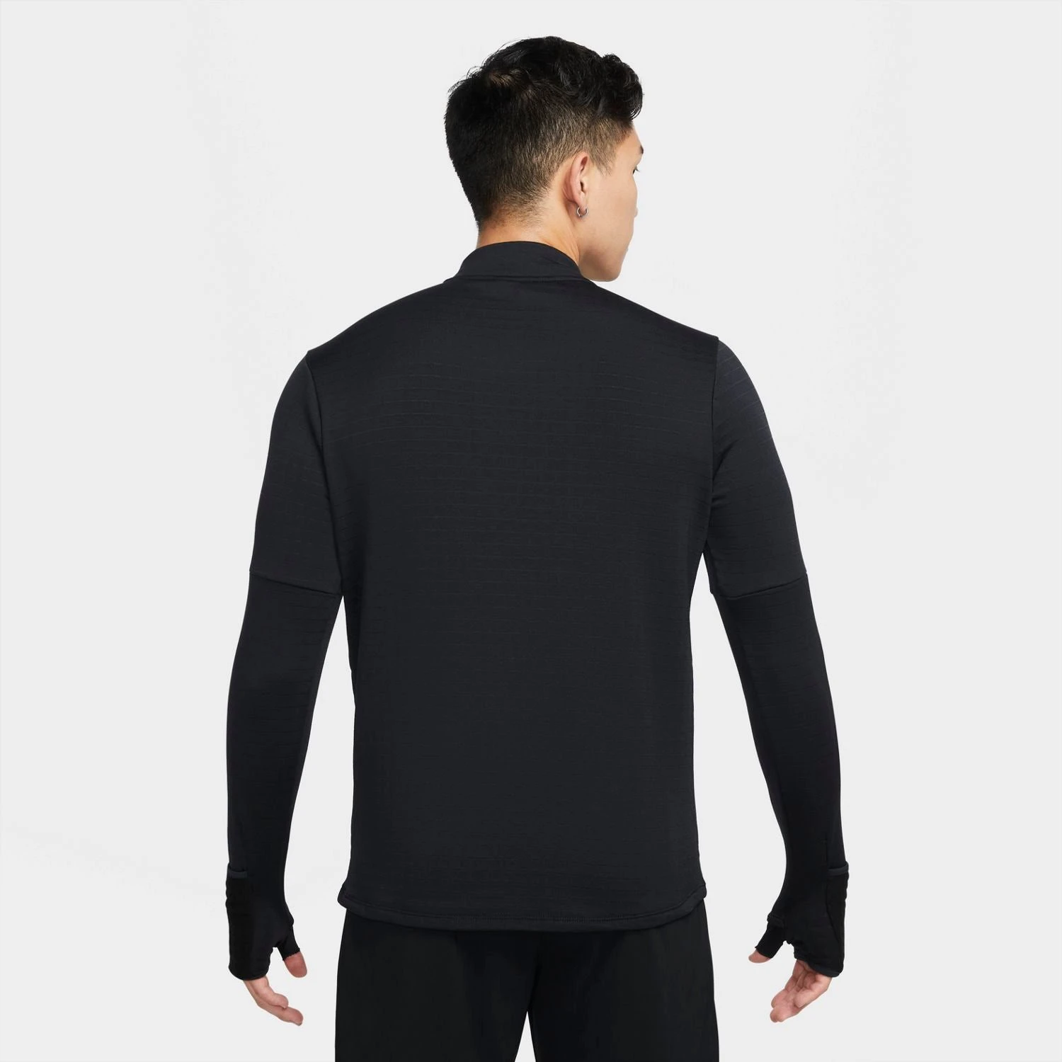 Men's Nike Therma-FIT Repel Element 1/2-Zip Running Top - Black/Reflective Silver 4 Men's Nike Therma-FIT Repel Element 1/2-Zip Running Top - Black/Reflective Silver - Image 2