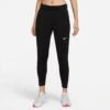 Women's Nike Therma-FIT Essential Running Pants - Black/Black/Reflective Silver 2 Women's Nike Therma-FIT Essential Running Pants - Black/Black/Reflective Silver -Optimal Sportswear Store DD6472 010 PHSFM001 2000