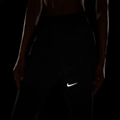 Women's Nike Therma-FIT Essential Running Pants - Black/Black/Reflective Silver -Optimal Sportswear Store DD6472 010 PHSYM200 2000