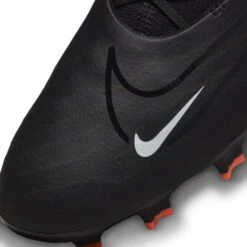 Nike Unisex Phantom GX Pro FG Soccer Shoe - Black/Summit White/Dk Smoke Grey -Optimal Sportswear Store DD9463 010 PHSYD001