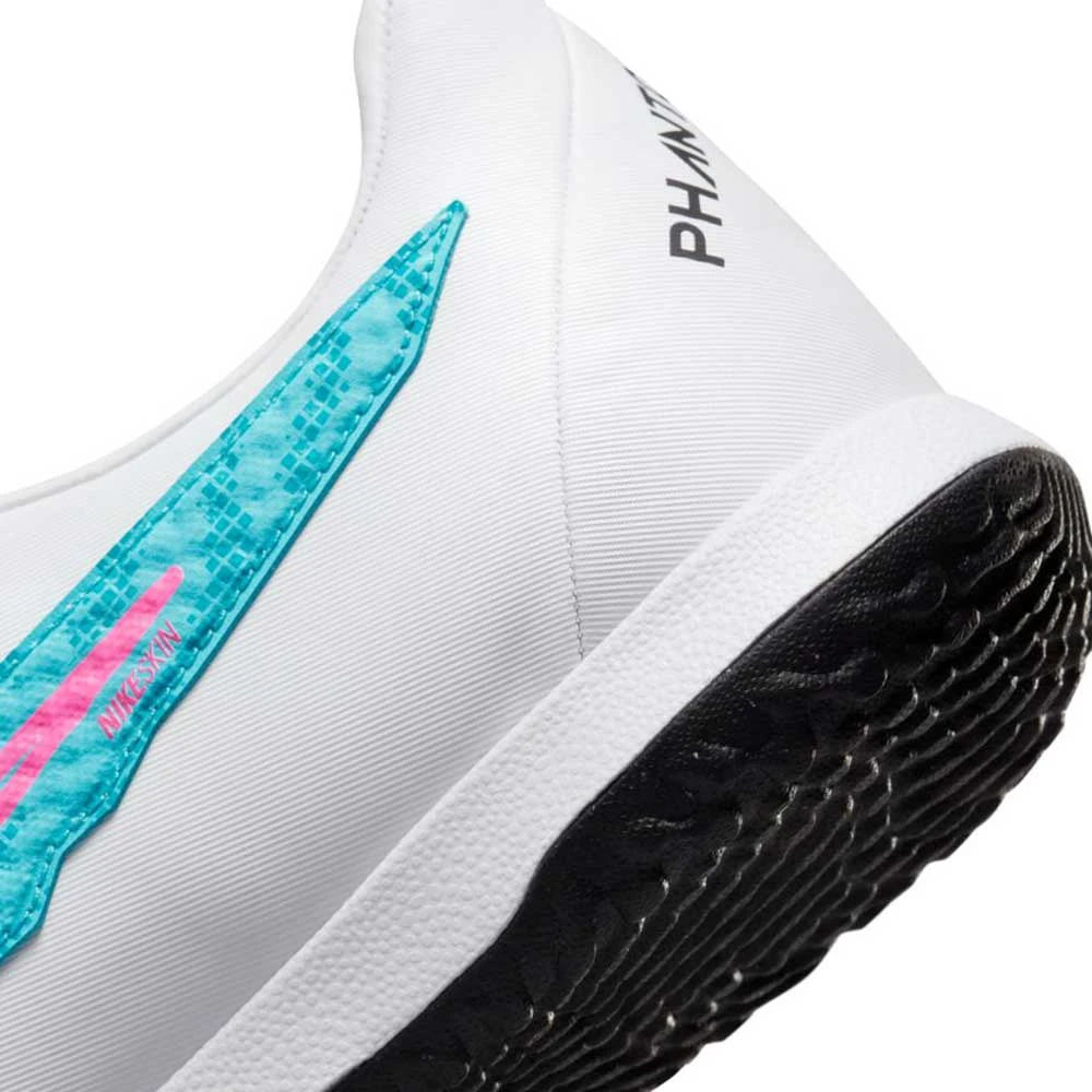 Nike Unisex Phantom GX Academy IC/Court Soccer Shoe - Baltic Blue/Pink Blast/White - Regular (D) 10 Nike Unisex Phantom GX Academy IC/Court Soccer Shoe - Baltic Blue/Pink Blast/White - Regular (D) - Image 8