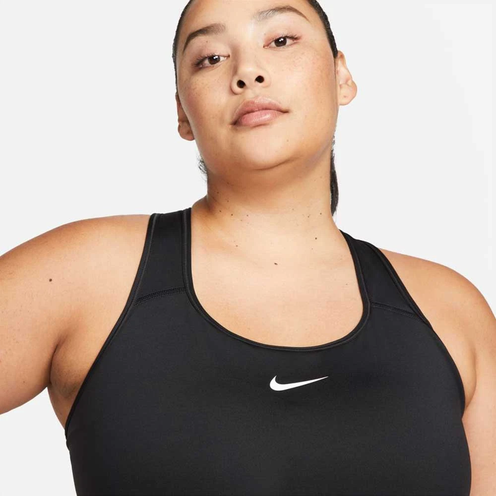 Nike Women's Swoosh Bra - Black 5 Nike Women's Swoosh Bra - Black - Image 3