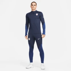 Nike Men's USA DF Strike Drill Top -Obsidian/Bright Blue/White -Optimal Sportswear Store DH6462 451 PHSYM004 2000