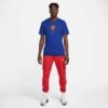 Nike Netherlands KNVB Crest WC22 Tee - Deep Royal Blue -Optimal Sportswear Store DH7597 455 PHSYM003 2000