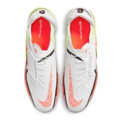 Nike Unisex Phantom GT2 Academy Flyease FG/MG Soccer Shoe - White/Bright Crimson/Volt -Optimal Sportswear Store DH9638 167 PHCTH001 2000