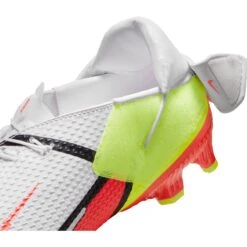 Nike Unisex Phantom GT2 Academy Flyease FG/MG Soccer Shoe - White/Bright Crimson/Volt -Optimal Sportswear Store DH9638 167 PHSYD003 2000