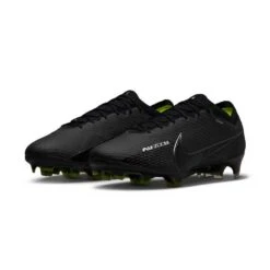 Unisex Nike Zoom Vapor 15 Elite FG Soccer Shoe - Black/Dk Smoke/Summit White -Optimal Sportswear Store DJ4978 001 PHCFH001