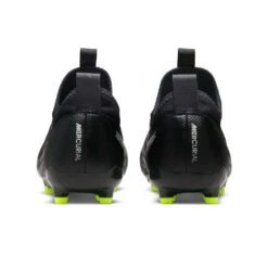 Nike Youth JR Vapor 15 Academy FG/MG Soccer Shoe - Black/Dark Smoke -Optimal Sportswear Store DJ5617 001 PHCBH000