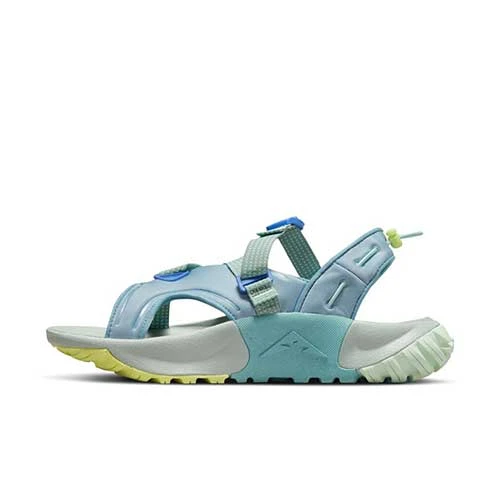 Nike Women's Oneonta Sandals - Worn Blue/Night Forest 4 Nike Women's Oneonta Sandals - Worn Blue/Night Forest - Image 2