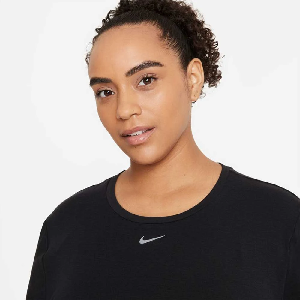Nike Women's One Luxe Women's Standard Fit Short-Sleeve Top - Black 5 Nike Women's One Luxe Women's Standard Fit Short-Sleeve Top - Black - Image 3