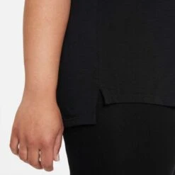 Nike Women's One Luxe Women's Standard Fit Short-Sleeve Top - Black 11 Nike Women's One Luxe Women's Standard Fit Short-Sleeve Top - Black -Optimal Sportswear Store DJ6751 010 PHSYM002 1
