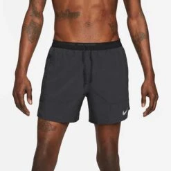 Men's Nike Dri-FIT Stride 5in Short - Black -Optimal Sportswear Store DM4755 010 PHSBM001