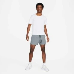 Nike Men's Stride 5in Brief-Lined Short - Smoke Grey -Optimal Sportswear Store DM4755 084 PHSYM004 1