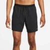 Men's Nike Dri-FIT Stride 2in1 7in Short - Black -Optimal Sportswear Store DM4759 010 PHSBM001