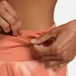 Women's Nike Dri-FIT Eclipse Short- Madder Root/Black -Optimal Sportswear Store DM7725 827 PHSYM003