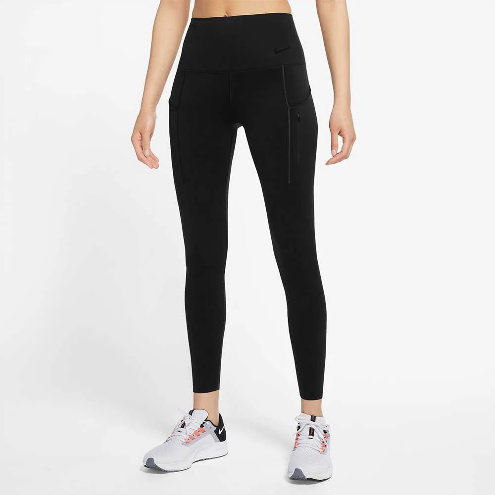 Women's Nike Dri-FIT Go High Rise 7/8 Tight - Black/Black 3 Women's Nike Dri-FIT Go High Rise 7/8 Tight - Black/Black
