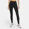 Womwn'a Nike Dri-FIT Go High Rise Tight - Black/Black -Optimal Sportswear Store DQ5668 010 PHSFM001