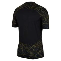 Nike Men's Paris Saint-Germain 2023/24 Stadium Fourth Jersey - Black/Tour Yellow -Optimal Sportswear Store DR3969 011 PHSBH001