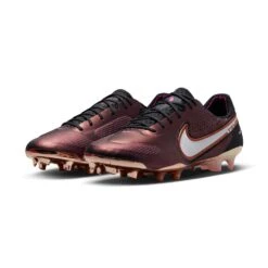 Nike Unisex Legend 9 Elite FG Soccer Cleats - Space Purple/White - Regular (D) -Optimal Sportswear Store DR5976 510 PHCFH001 2000