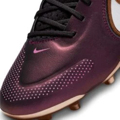 Nike Unisex Legend 9 Elite FG Soccer Cleats - Space Purple/White - Regular (D) -Optimal Sportswear Store DR5976 510 PHSYD001 2000