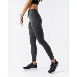 Women's EZ Tights High Rise - Black Charcoal -Optimal Sportswear Store DSC00151 2048x 86619f9c 2a43 4fe8 aa38 b75d148e6c2c