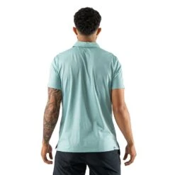 Men's UPF Polo Ice Shirt - Nile Blue -Optimal Sportswear Store DSC00203 1 5000x 8fc094f0 84ac 4f44 bf68 a3a2a8ddba36