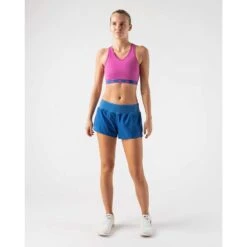 Women's Catch Me If You Can Relax 2.5"Running Short - Nouvean Navy Polkadot