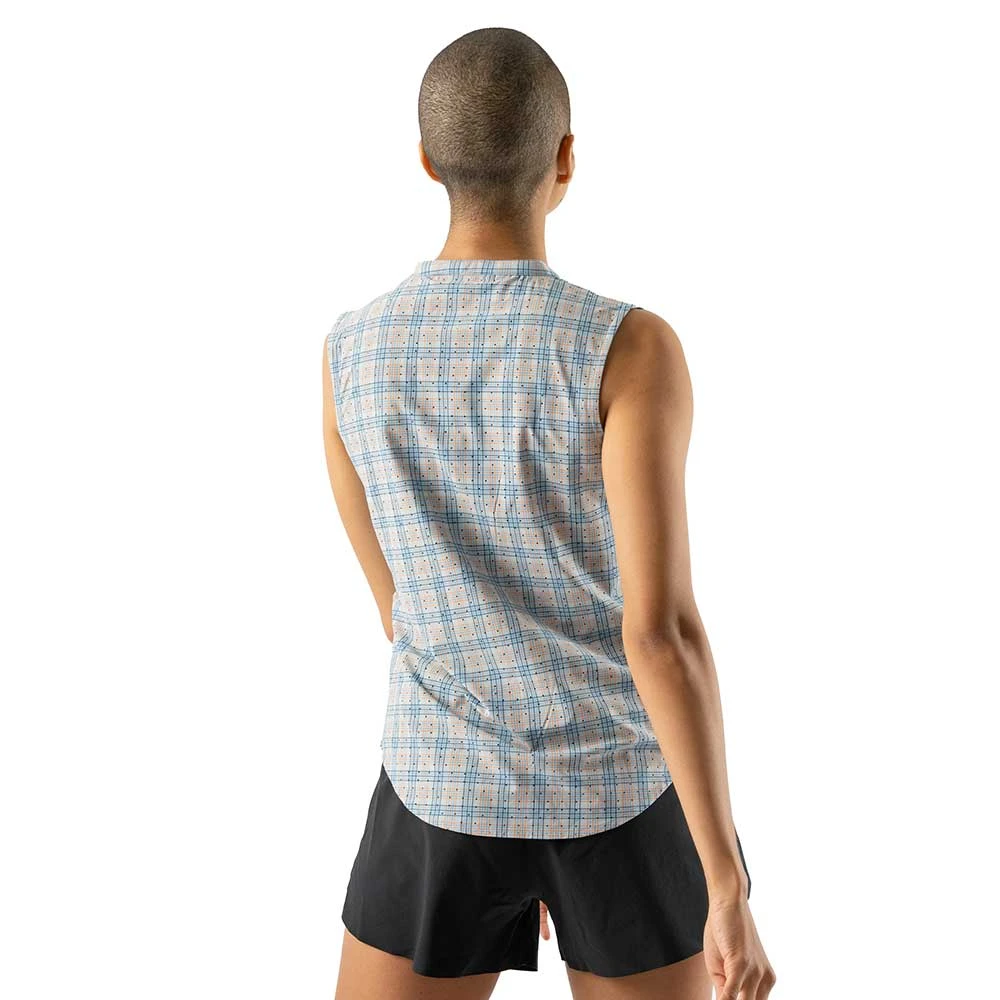 Women's High Country Sleeveless Shirt - All Aboard Plaid 4 Women's High Country Sleeveless Shirt - All Aboard Plaid - Image 2