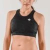 Women's Crop Hop Support & Pocket Bra - Black -Optimal Sportswear Store DSC00813 5000x 3c9c8fe4 7a4d 4343 a233 22c71d5a1a43