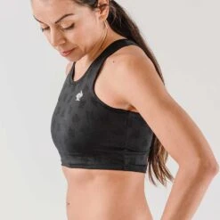 Women's Crop Hop Support & Pocket Bra - Black 8 Women's Crop Hop Support & Pocket Bra - Black -Optimal Sportswear Store DSC00816 5000x da937662 2129 4448 ba23 8595f55e55b4